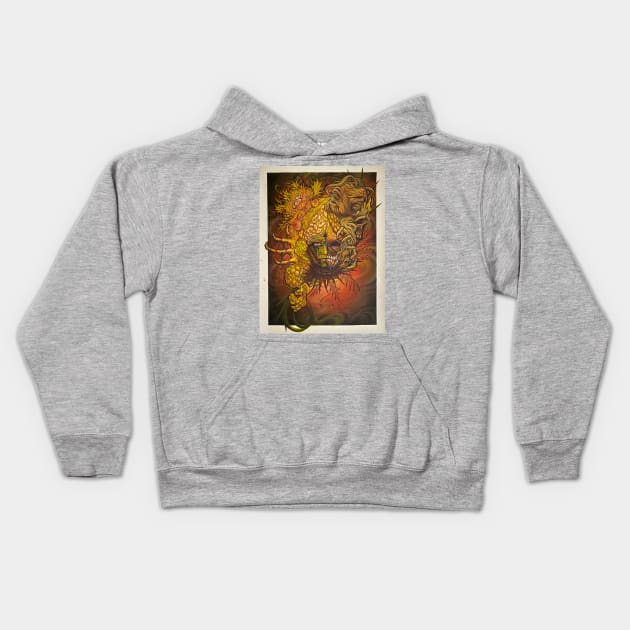 Mother Corrupt Kids Hoodie by Tranquileyez